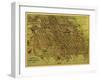 Erie, Pennsylvania - Panoramic Map-Lantern Press-Framed Art Print