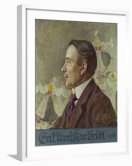 Erik Axel Karlfeldt, 1918-Carl Larsson-Framed Giclee Print