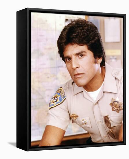 Erik Estrada - CHiPs-null-Framed Stretched Canvas