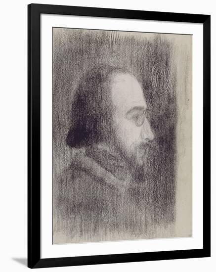 Erik Satie (1866-1925), compositeur-Paul Signac-Framed Giclee Print