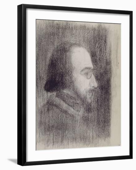 Erik Satie (1866-1925), compositeur-Paul Signac-Framed Giclee Print