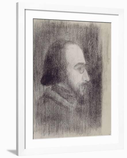 Erik Satie (1866-1925), compositeur-Paul Signac-Framed Giclee Print