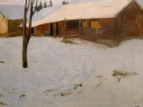 Winter by Erik Theodor Werenskiold-Erik Theodor Werenskiold-Giclee Print