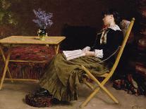 Woman Reading, 1881-Erik Theodor Werenskiold-Giclee Print