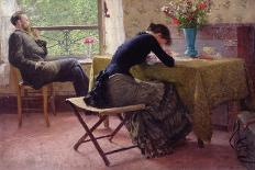 Woman Reading, 1881-Erik Theodor Werenskiold-Giclee Print