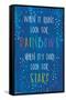 Erin Clark - Rain-Stars-Trends International-Framed Stretched Canvas