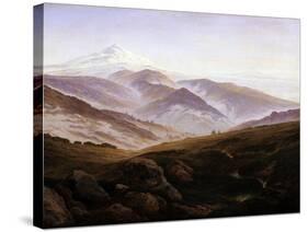 Erinnerungen an Das Riesengebirge, 1835-Caspar David Friedrich-Stretched Canvas