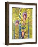 Erioderma-Rex Ray-Framed Art Print