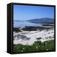 Eriskay, Outer Hebrides, Scotland, United Kingdom, Europe-David Lomax-Framed Stretched Canvas