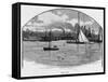 Erith, Kent, Seen from the Thames-null-Framed Stretched Canvas