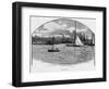 Erith, Kent, Seen from the Thames-null-Framed Art Print