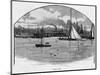 Erith, Kent, Seen from the Thames-null-Mounted Art Print