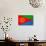 Eritrea Flag Design with Wood Patterning - Flags of the World Series-Philippe Hugonnard-Art Print displayed on a wall