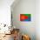 Eritrea Flag Design with Wood Patterning - Flags of the World Series-Philippe Hugonnard-Art Print displayed on a wall