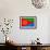 Eritrea Flag Design with Wood Patterning - Flags of the World Series-Philippe Hugonnard-Framed Art Print displayed on a wall