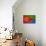 Eritrea Flag Design with Wood Patterning - Flags of the World Series-Philippe Hugonnard-Mounted Art Print displayed on a wall