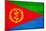 Eritrea Flag Design with Wood Patterning - Flags of the World Series-Philippe Hugonnard-Mounted Art Print