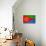 Eritrea Flag Design with Wood Patterning - Flags of the World Series-Philippe Hugonnard-Stretched Canvas displayed on a wall