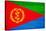 Eritrea Flag Design with Wood Patterning - Flags of the World Series-Philippe Hugonnard-Stretched Canvas