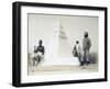 Eritrea, Fort Gazelle, Memorial Stone of Third Company of Fifth Battalion Africa-null-Framed Giclee Print