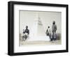 Eritrea, Fort Gazelle, Memorial Stone of Third Company of Fifth Battalion Africa-null-Framed Giclee Print