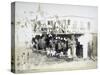 Eritrea, Massawa, Caffe Garibaldi, Italian Officers Meeting-null-Stretched Canvas