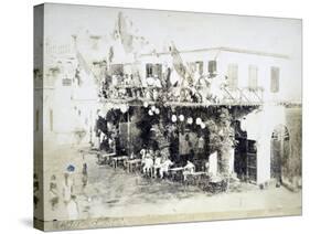 Eritrea, Massawa, Caffe Garibaldi, Italian Officers Meeting-null-Stretched Canvas