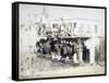 Eritrea, Massawa, Caffe Garibaldi, Italian Officers Meeting-null-Framed Stretched Canvas