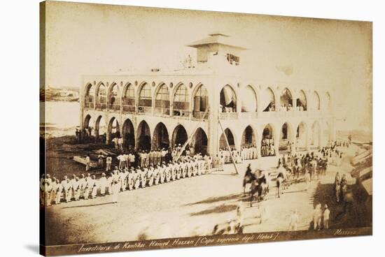 Eritrea, Massawa, Ceremony for Investiture of Kantibai Hassan, Supreme Leader of Hababs-null-Stretched Canvas