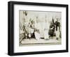 Eritrea, Otmulo, Chief Barambaras Kafel Photographed with His Family-null-Framed Giclee Print