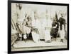 Eritrea, Otmulo, Chief Barambaras Kafel Photographed with His Family-null-Framed Giclee Print