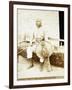 Eritrea, Otmulo, Portrait of Chief Barambaras Kafel Photographed with Shield and Spear-null-Framed Giclee Print