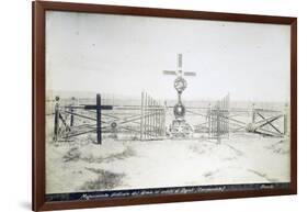 Eritrea, Otumlo Graveyard, Engineer's Monument Dedicated to Fallen of Battle of Dogali-null-Framed Giclee Print