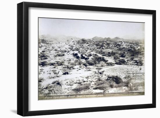 Eritrea, Saati, Cagni Brigade, Assante Battery, Observation Field-null-Framed Giclee Print