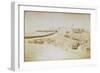 Eritrea, Saati, Poggio Ciuffo, Deployment of Assante Battery of Seventeenth Artillery Batallion-null-Framed Giclee Print