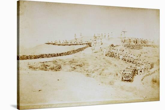 Eritrea, Saati, Poggio Ciuffo, Deployment of Assante Battery of Seventeenth Artillery Batallion-null-Stretched Canvas