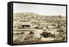 Eritrea, Saati, Railway Station and Fort North-null-Framed Stretched Canvas