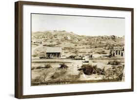 Eritrea, Saati, Railway Station and Fort North-null-Framed Giclee Print