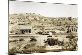 Eritrea, Saati, Railway Station and Fort North-null-Mounted Giclee Print