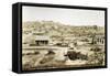 Eritrea, Saati, Railway Station and Fort North-null-Framed Stretched Canvas