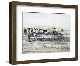 Eritrea, View of Ailet after Fire-null-Framed Giclee Print