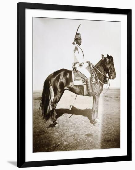 Eritrean Askari in Parade Uniform, Ethiopia-null-Framed Giclee Print