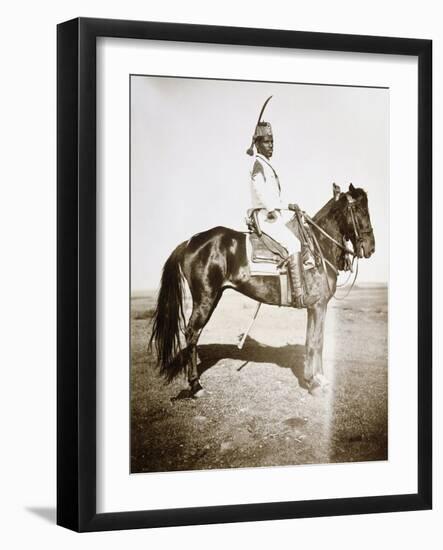 Eritrean Askari in Parade Uniform, Ethiopia-null-Framed Giclee Print