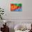 Eritrean Flag-daboost-Art Print displayed on a wall