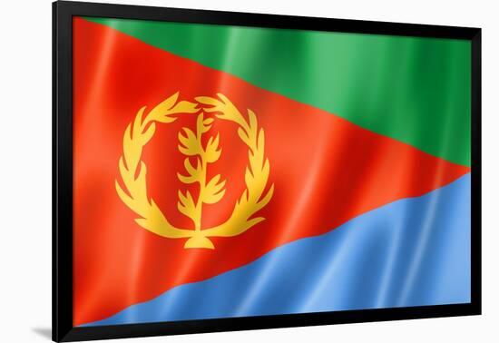 Eritrean Flag-daboost-Framed Art Print