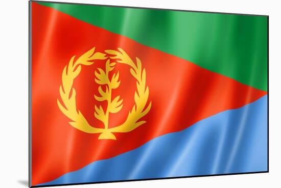 Eritrean Flag-daboost-Mounted Art Print