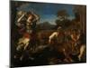 Erminia and the Shepherds, 1648-Guercino-Mounted Giclee Print