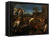 Erminia and the Shepherds, 1648-Guercino-Framed Stretched Canvas