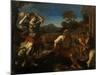 Erminia and the Shepherds, 1648-Guercino-Mounted Giclee Print