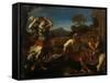 Erminia and the Shepherds, 1648-Guercino-Framed Stretched Canvas